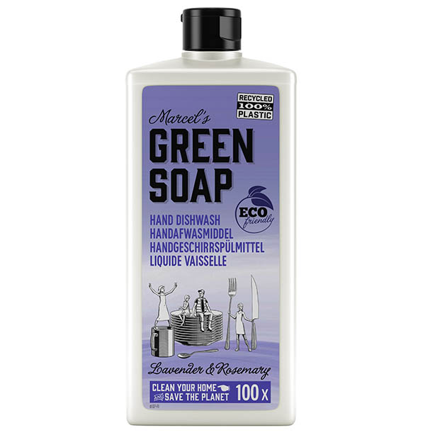 marcels green soap, afwasmiddel, dishwash, lavendel, rozemarijn, eco
