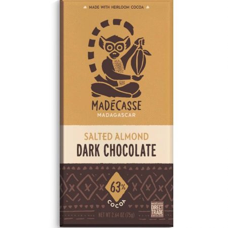 madecasse, beyond good, salted almond, amandel, fair trade, from bean to bar, chocolade