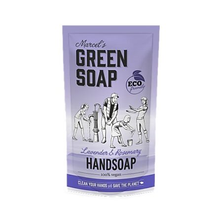 marcels green soap, refill, navulling, stazak, lavendel, rozemarijn, 500ml