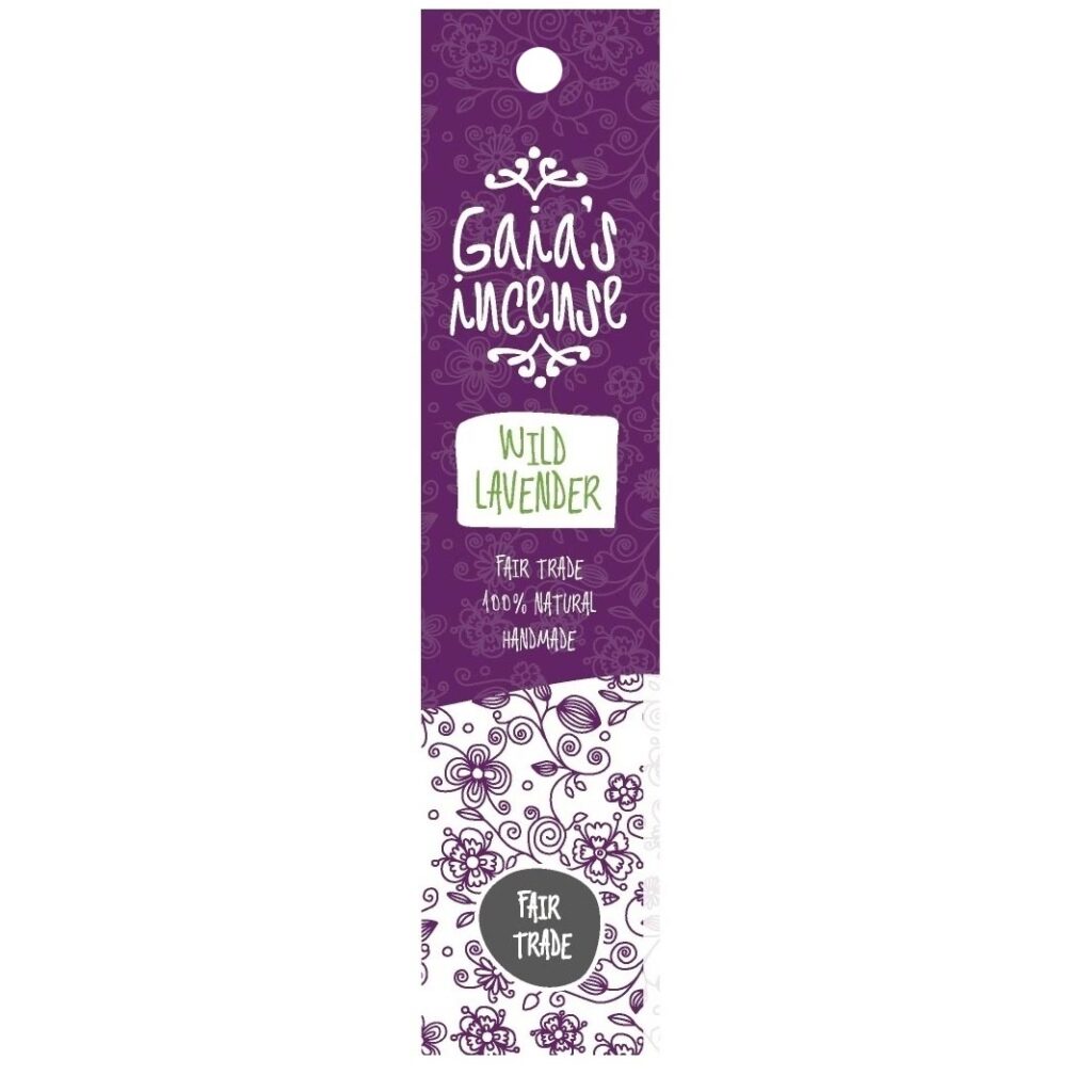 wierook, incense, lavendel, wild lavender, fair trade