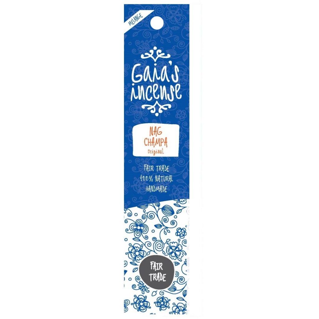 wirook, incense, gaia, nag champa