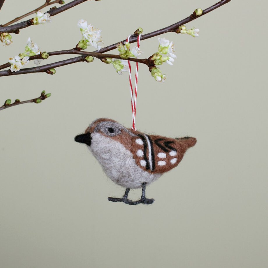 musje, sjaal met verhaal, vilten vogel, voorjaar, Sjaal met Verhaal