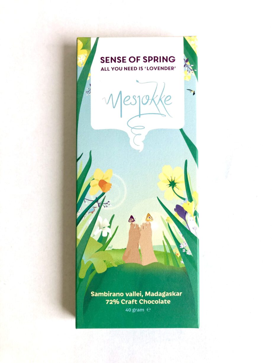 Mesjokke Sense of spring, eerlijke chocola, from bean to bar