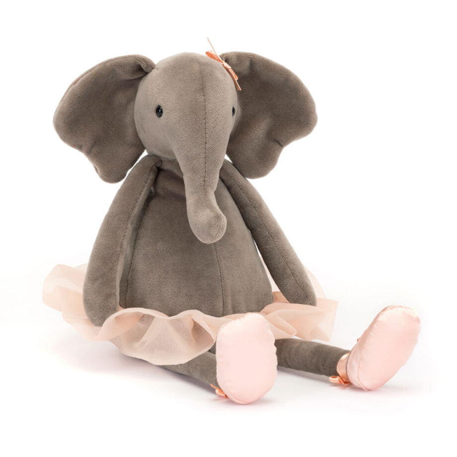 Darcey, elephant, jellycat, olifant, knuffel