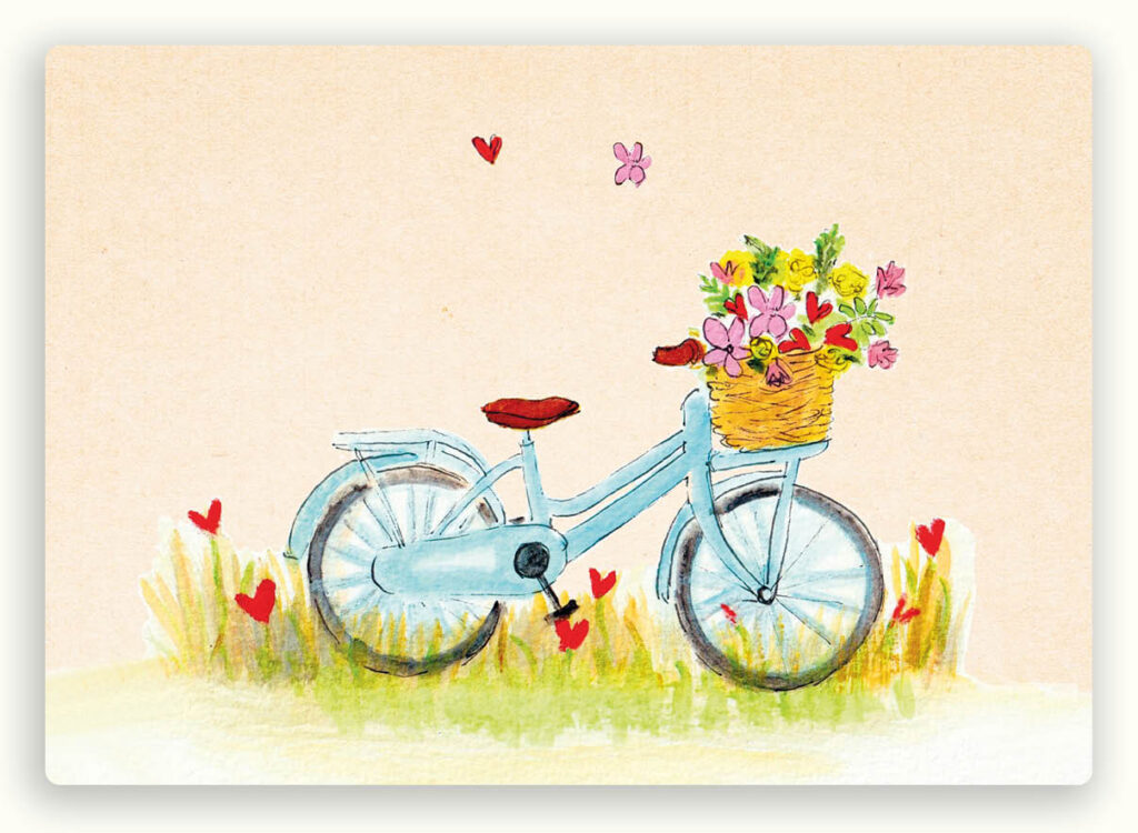 bloemenfiets HA85