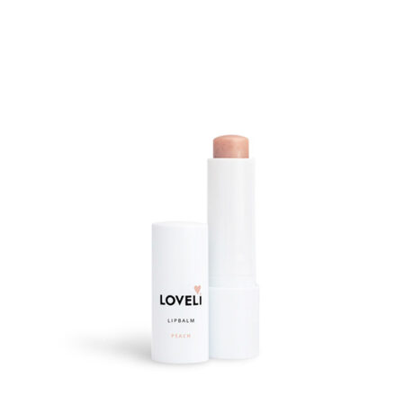 Loveli, lipbalm peach, 100% troepvrij, 100% natuurlijk