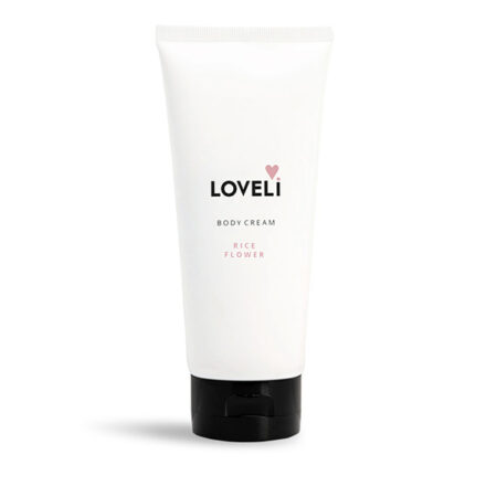 Loveli bodycream rice flower, natuurlijke ingrediënten