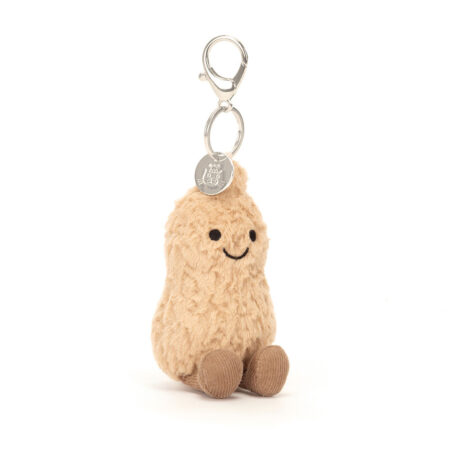 jellycat, peanut, pinda, bag charm, sleutelhanger, knuffel