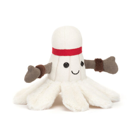 jellycat, amuseables, badminton, sports, shuttle