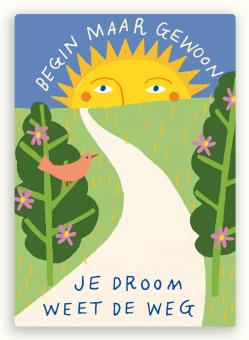 kaart, zintenz, droom