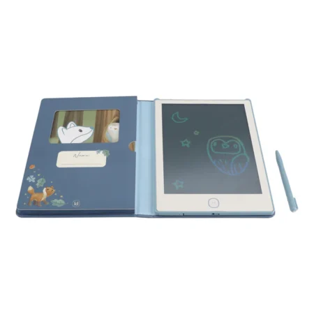 teken tablet blauw
