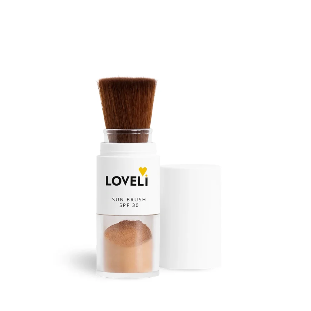 loveli, sunbrush, SPF30, suncare
